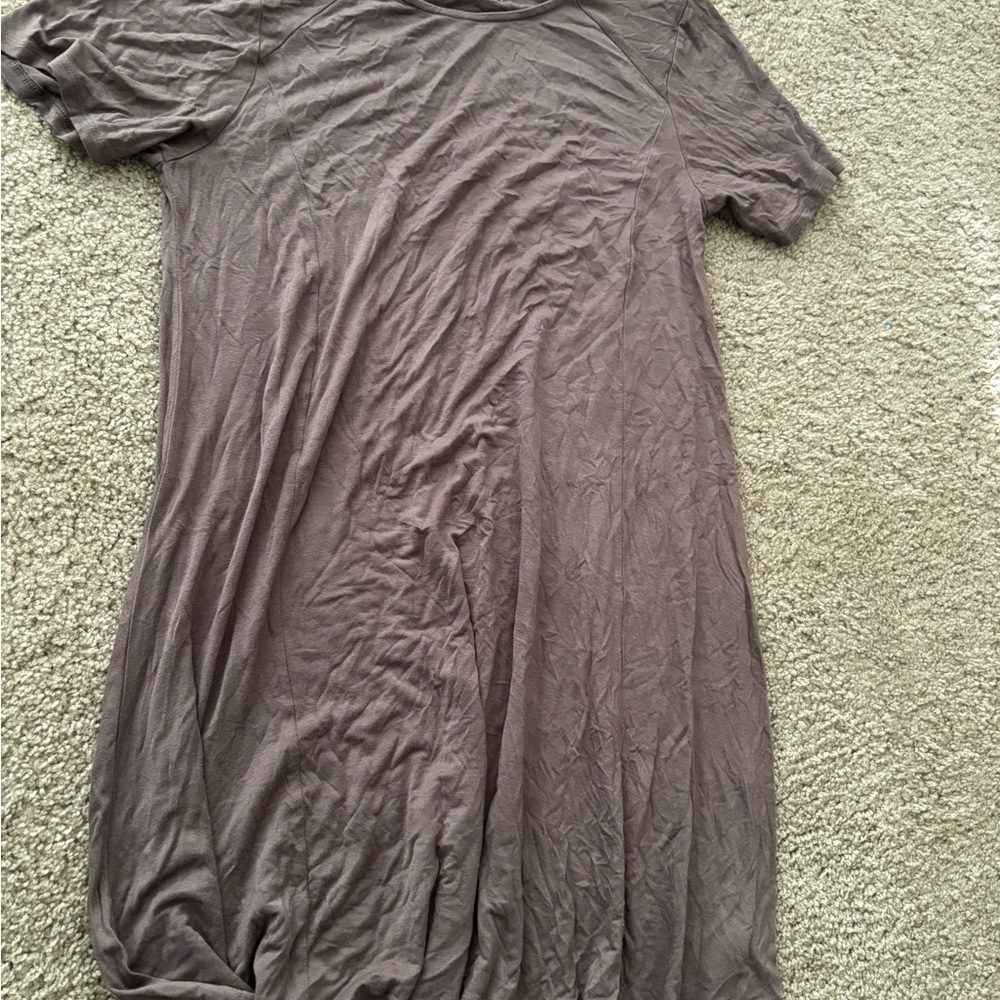 Double Zero Short Sleeve Brown Tee